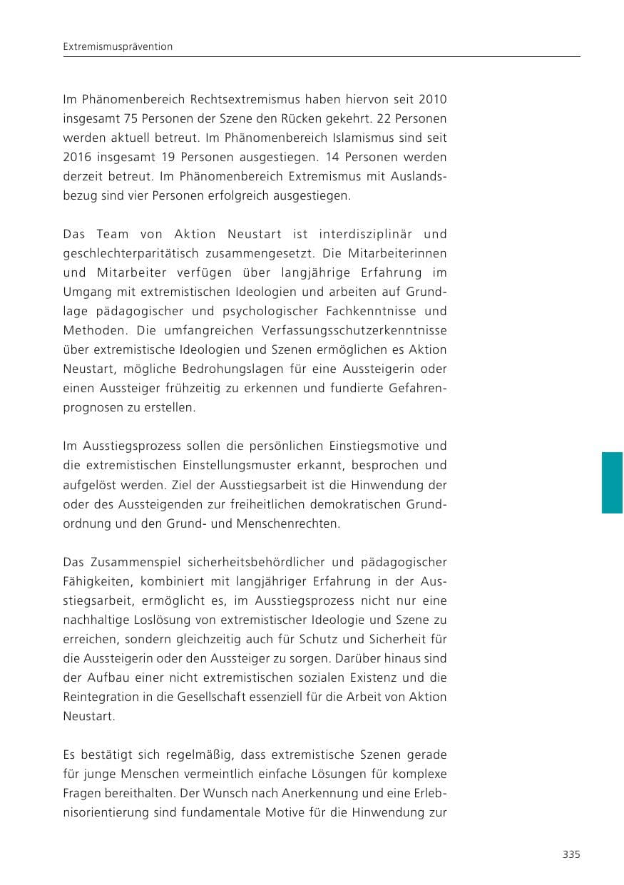 Seite 336 des Verfassungsschutzbericht 2024 Niedersachsen