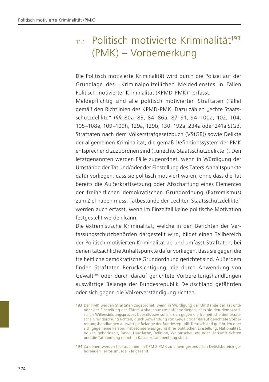 Seite 375 des Verfassungsschutzbericht 2024 Niedersachsen