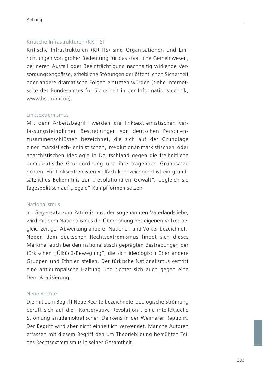 Seite 394 des Verfassungsschutzbericht 2024 Niedersachsen