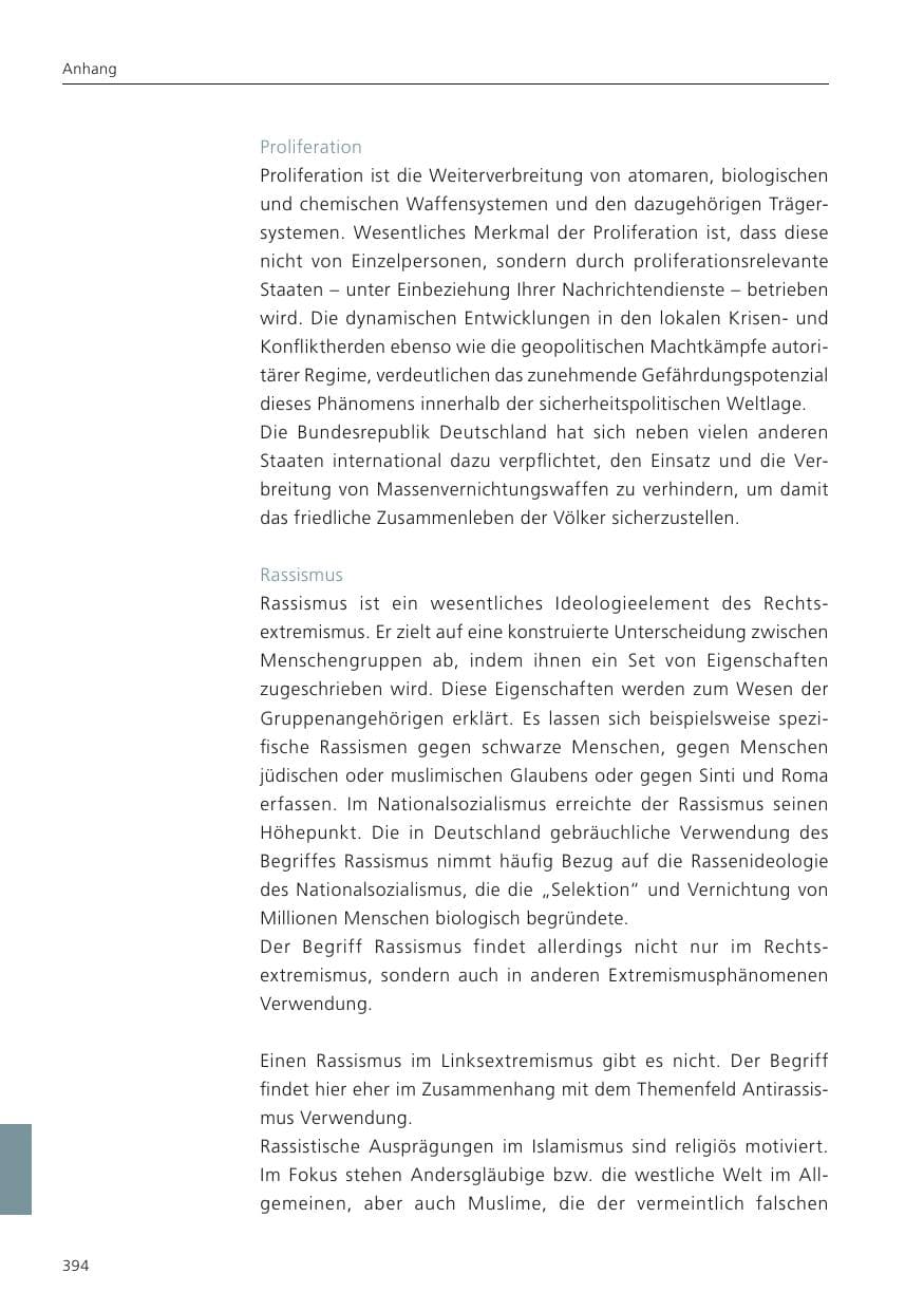 Seite 395 des Verfassungsschutzbericht 2024 Niedersachsen