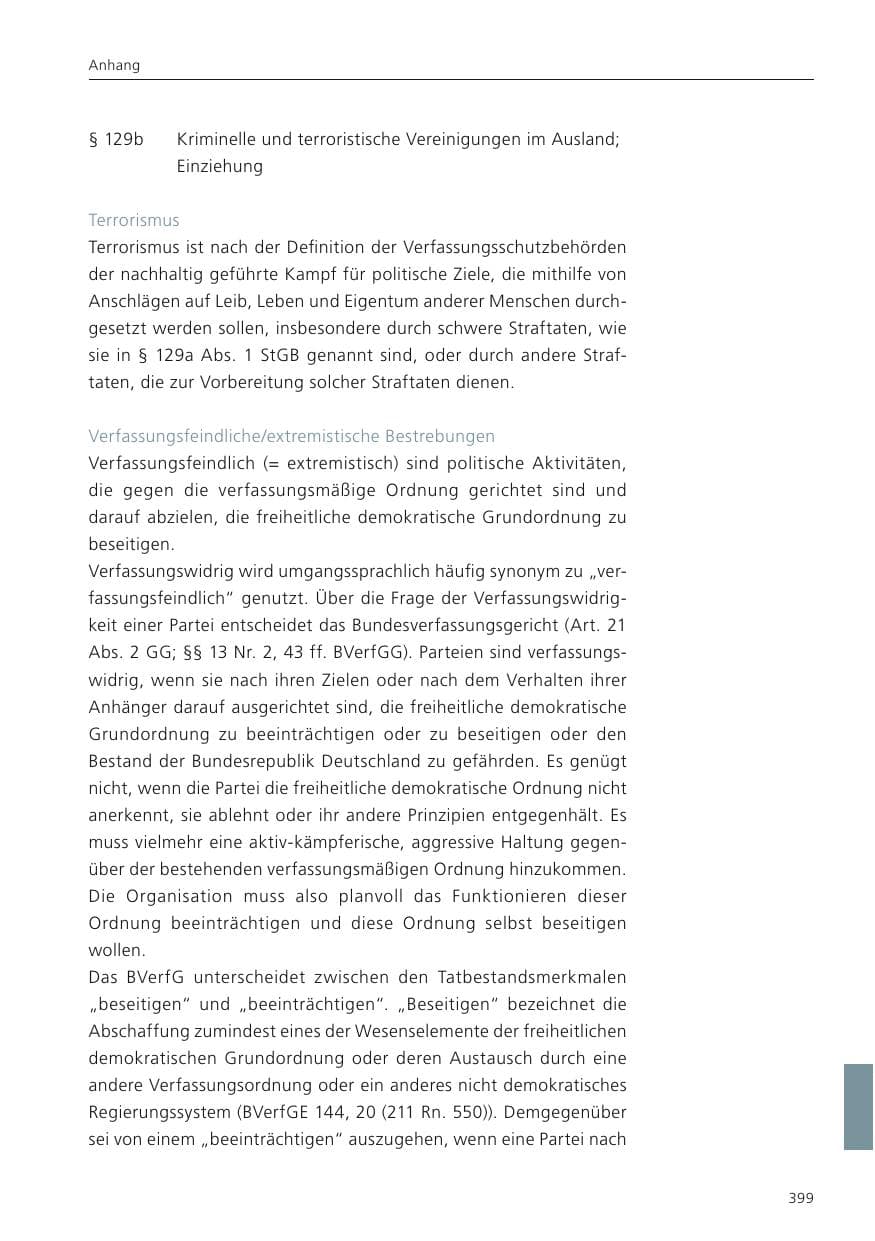 Seite 400 des Verfassungsschutzbericht 2024 Niedersachsen