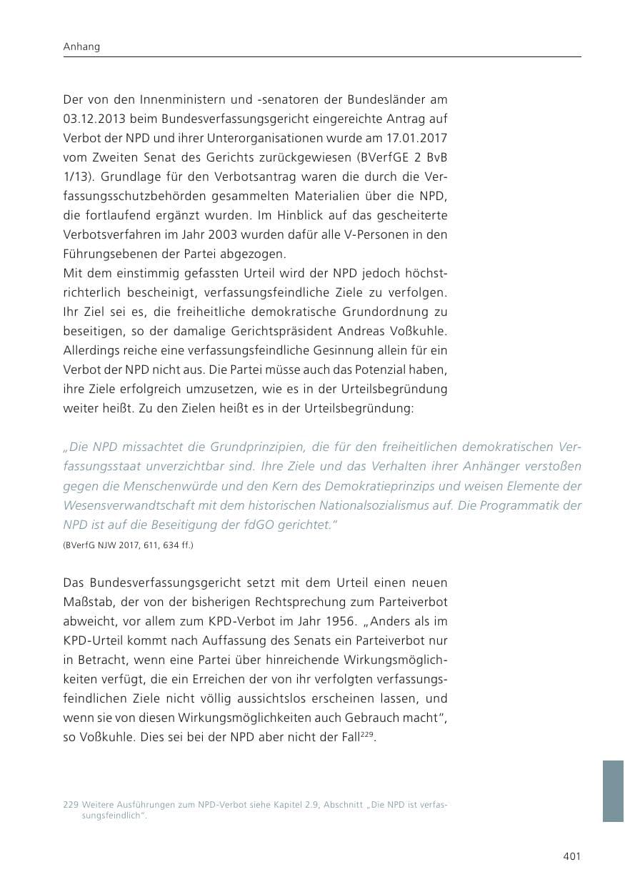 Seite 402 des Verfassungsschutzbericht 2024 Niedersachsen