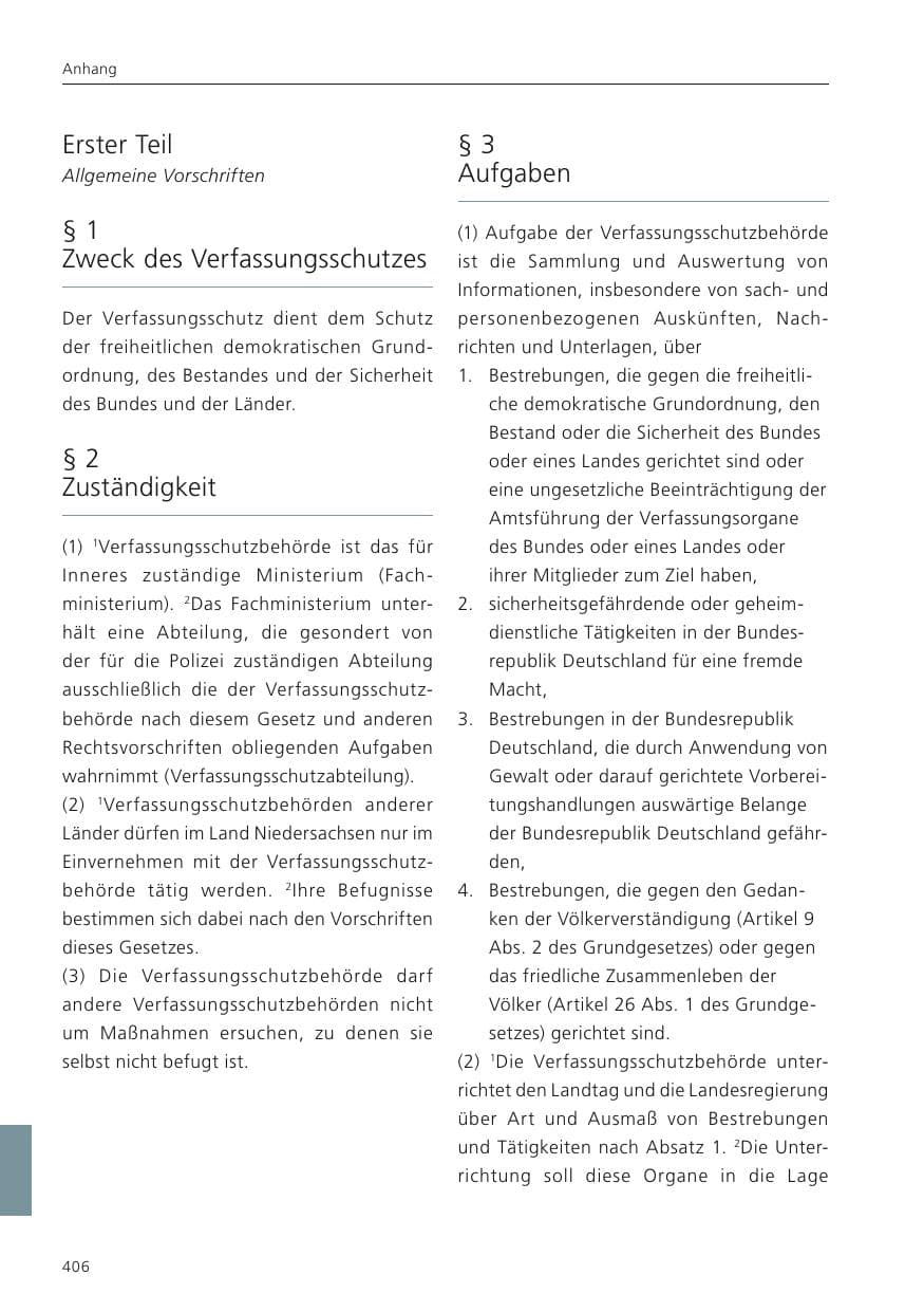 Seite 407 des Verfassungsschutzbericht 2024 Niedersachsen