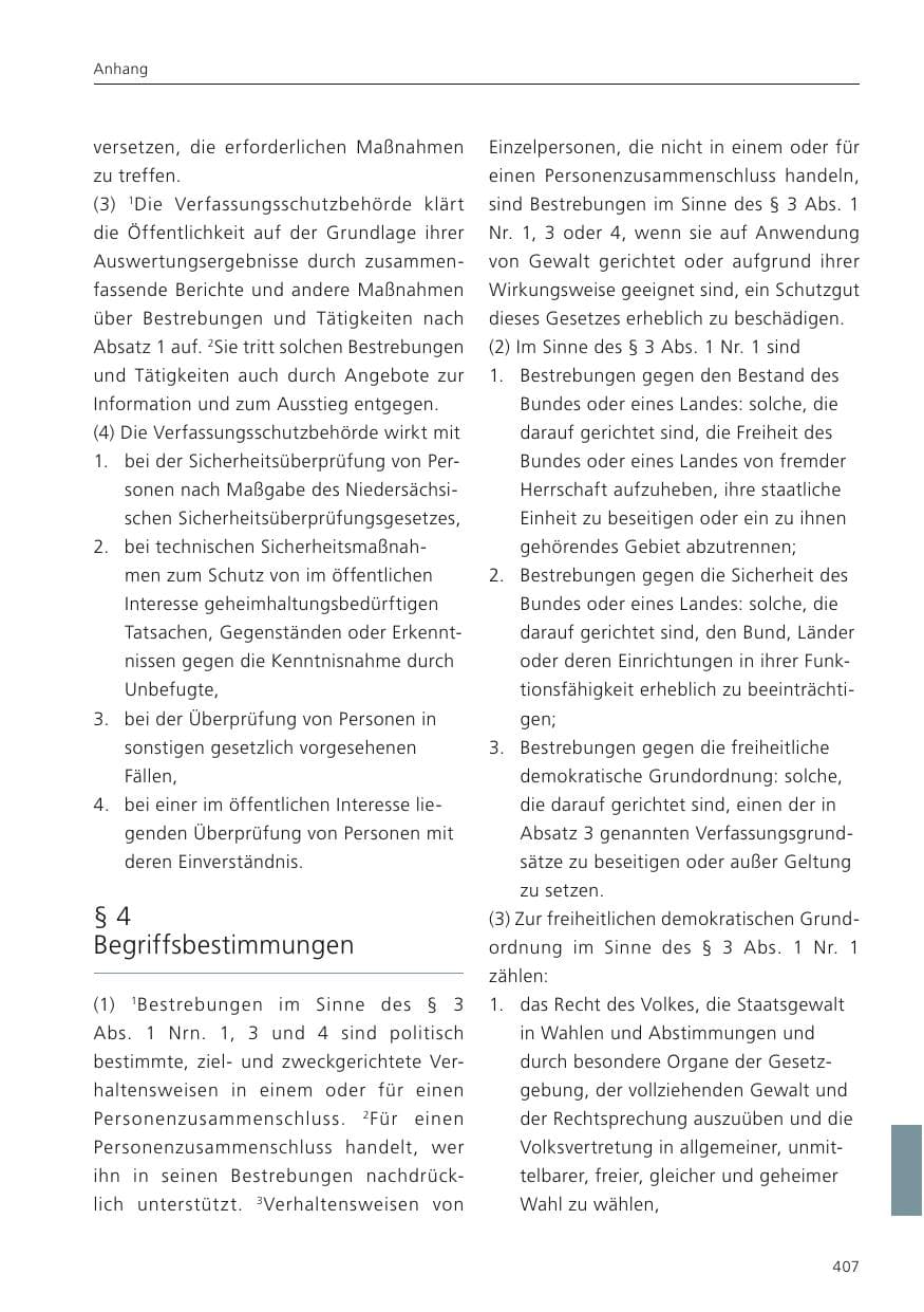 Seite 408 des Verfassungsschutzbericht 2024 Niedersachsen