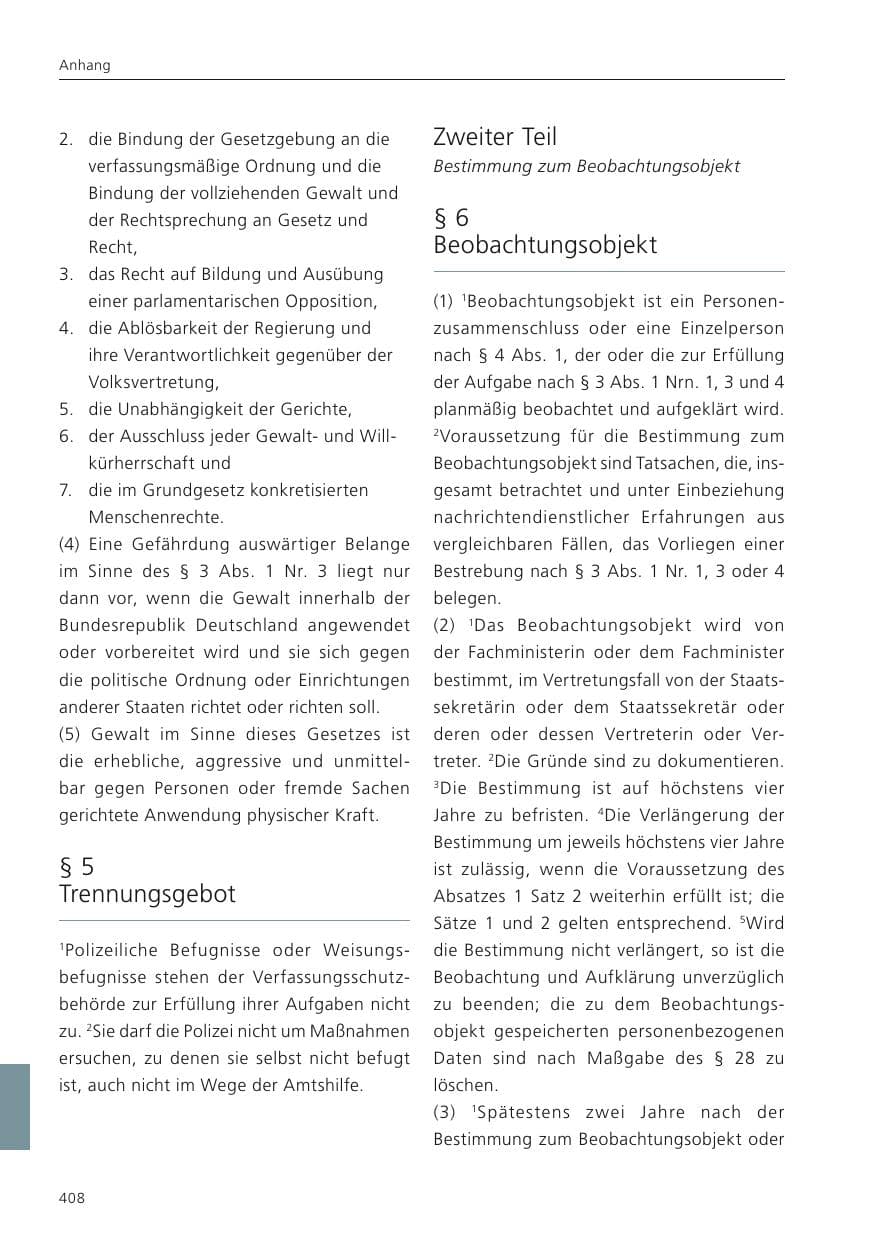 Seite 409 des Verfassungsschutzbericht 2024 Niedersachsen