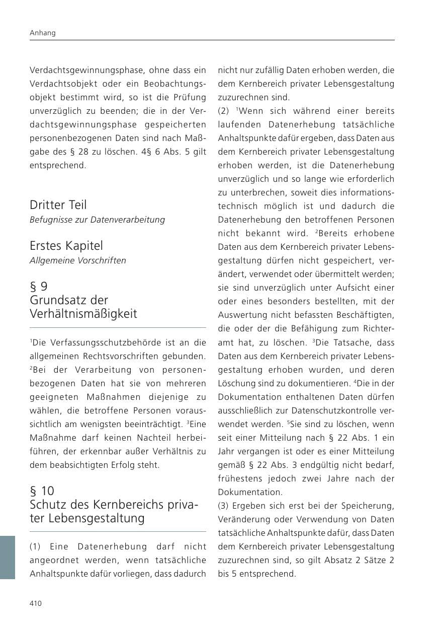 Seite 411 des Verfassungsschutzbericht 2024 Niedersachsen
