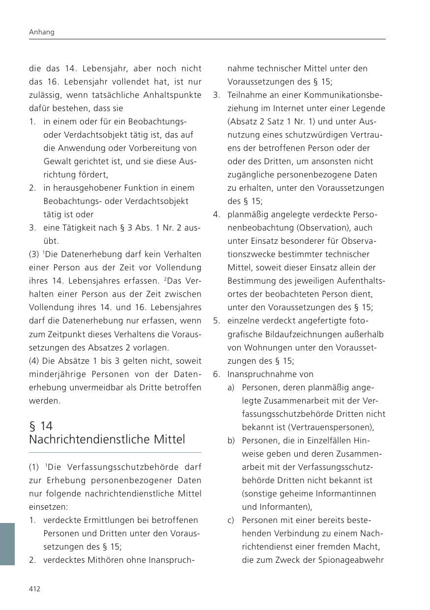 Seite 413 des Verfassungsschutzbericht 2024 Niedersachsen