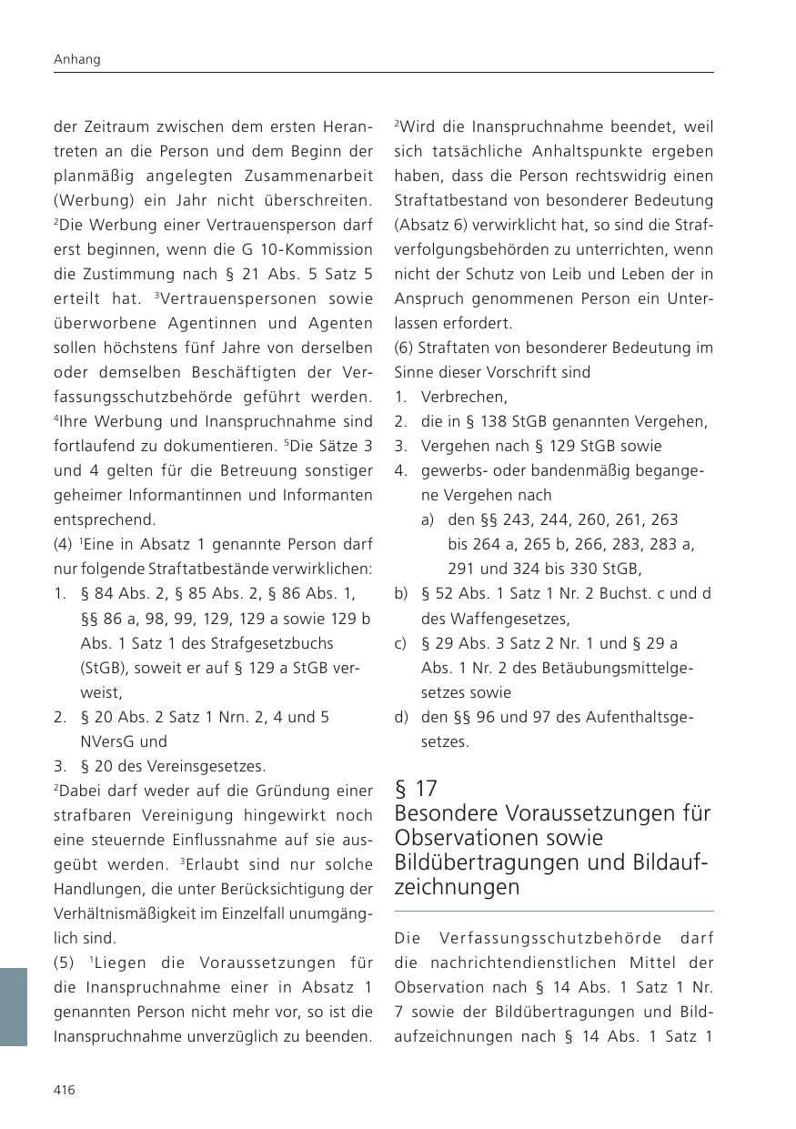 Seite 417 des Verfassungsschutzbericht 2024 Niedersachsen