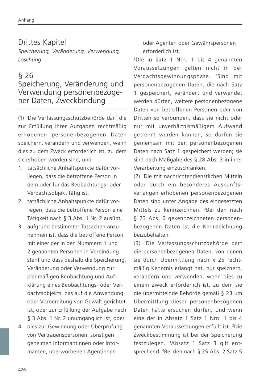 Seite 427 des Verfassungsschutzbericht 2024 Niedersachsen