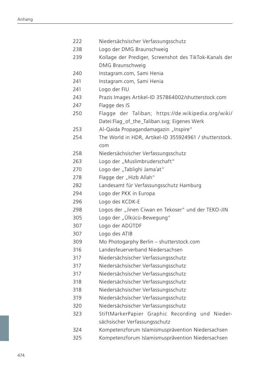 Seite 475 des Verfassungsschutzbericht 2024 Niedersachsen