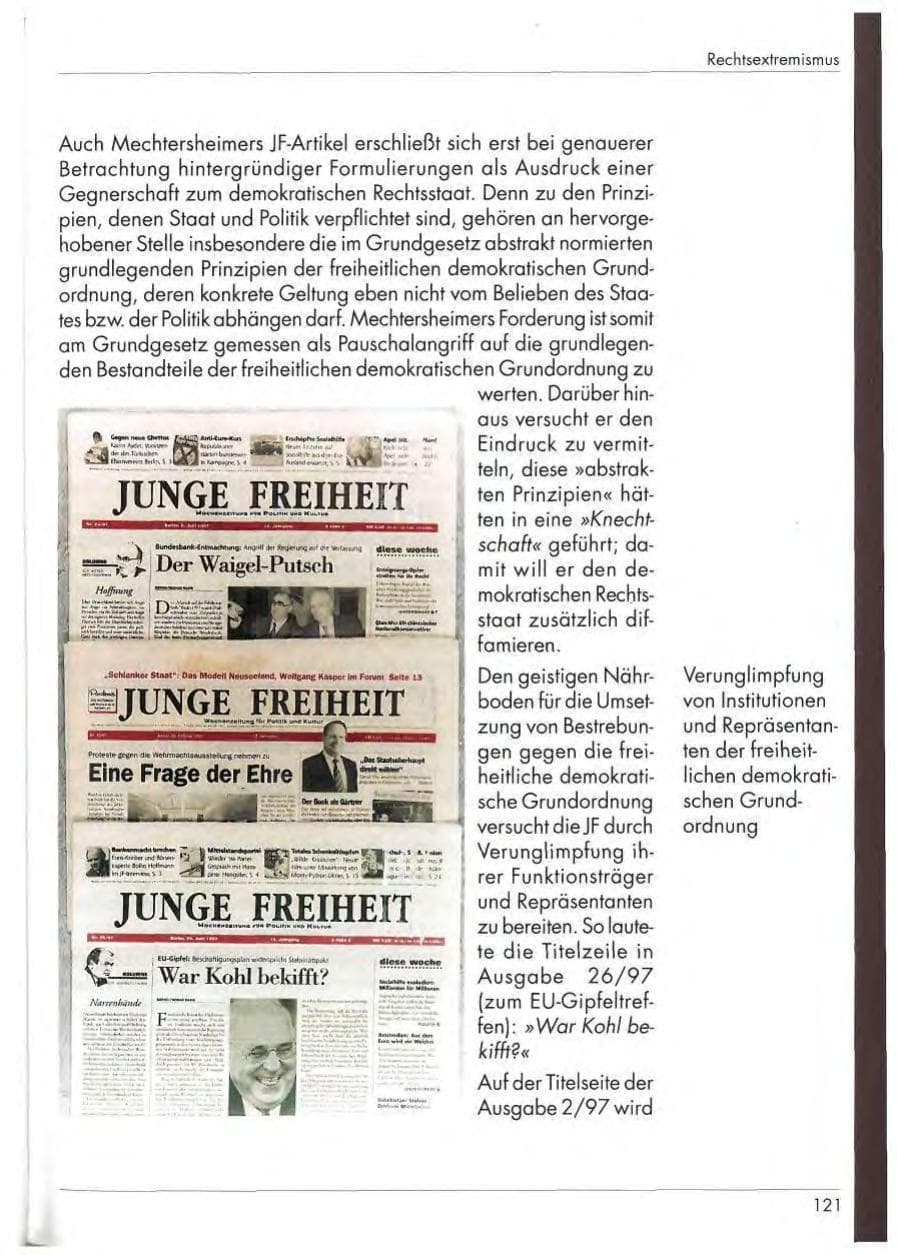 Seite 123 des Verfassungsschutzbericht 1997 Nordrhein-Westfalen