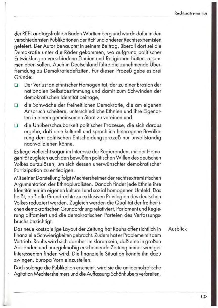 Seite 135 des Verfassungsschutzbericht 1997 Nordrhein-Westfalen