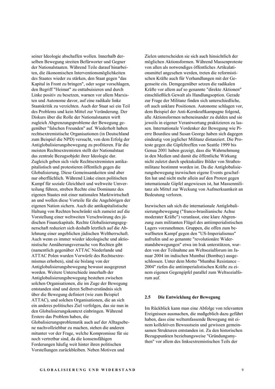 Seite 15 des Verfassungsschutzbericht 2003 Nordrhein-Westfalen