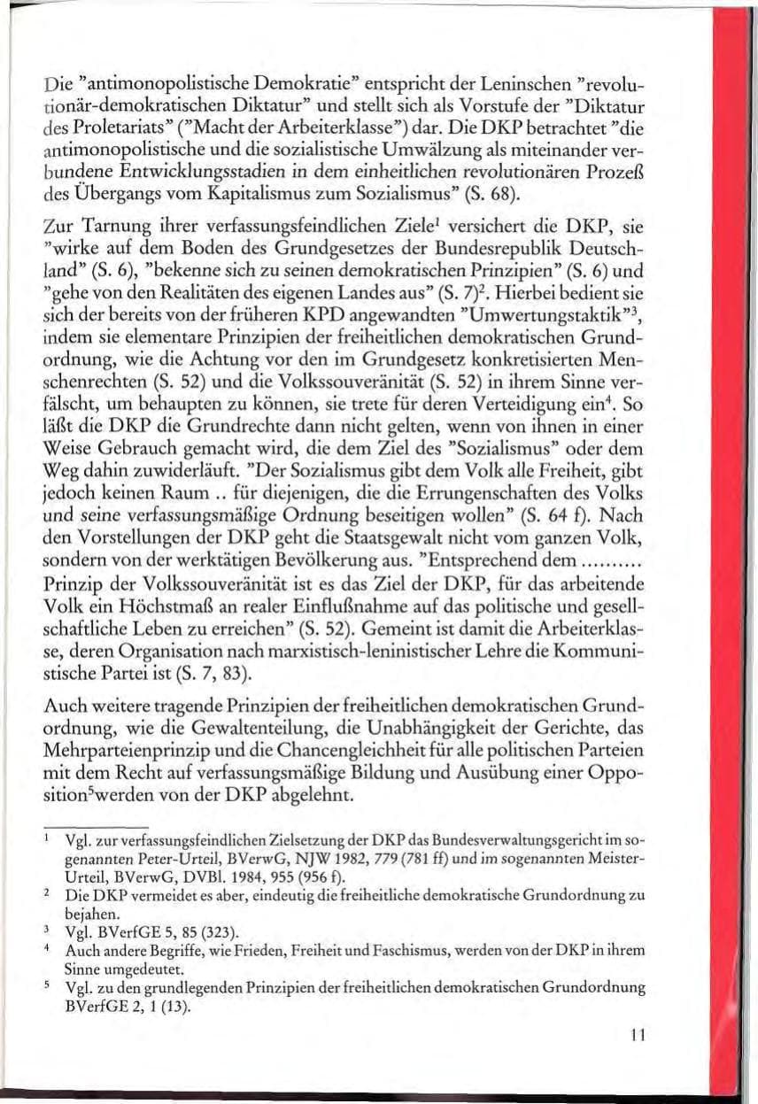Seite 13 des Verfassungsschutzbericht 1984 Rheinland-Pfalz