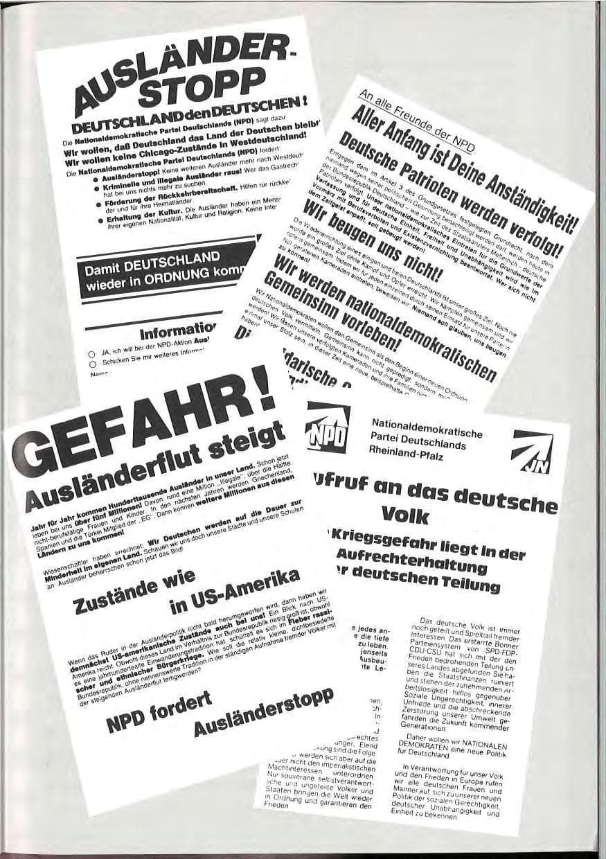 Seite 61 des Verfassungsschutzbericht 1984 Rheinland-Pfalz