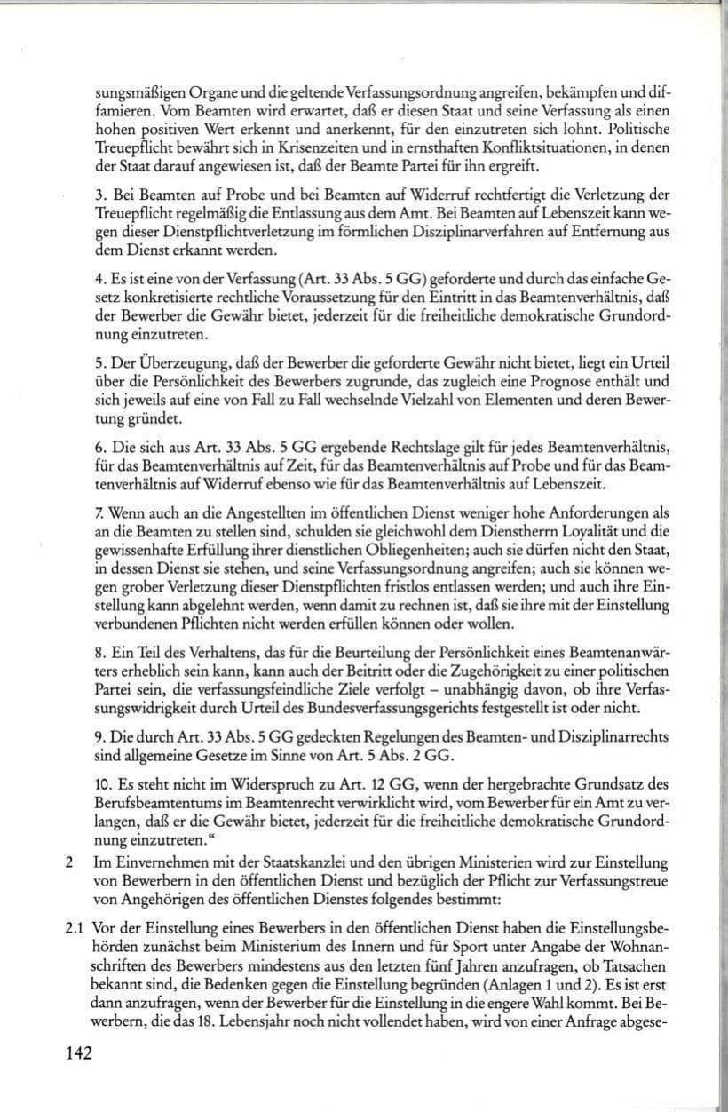 Seite 144 des Verfassungsschutzbericht 1985 Rheinland-Pfalz