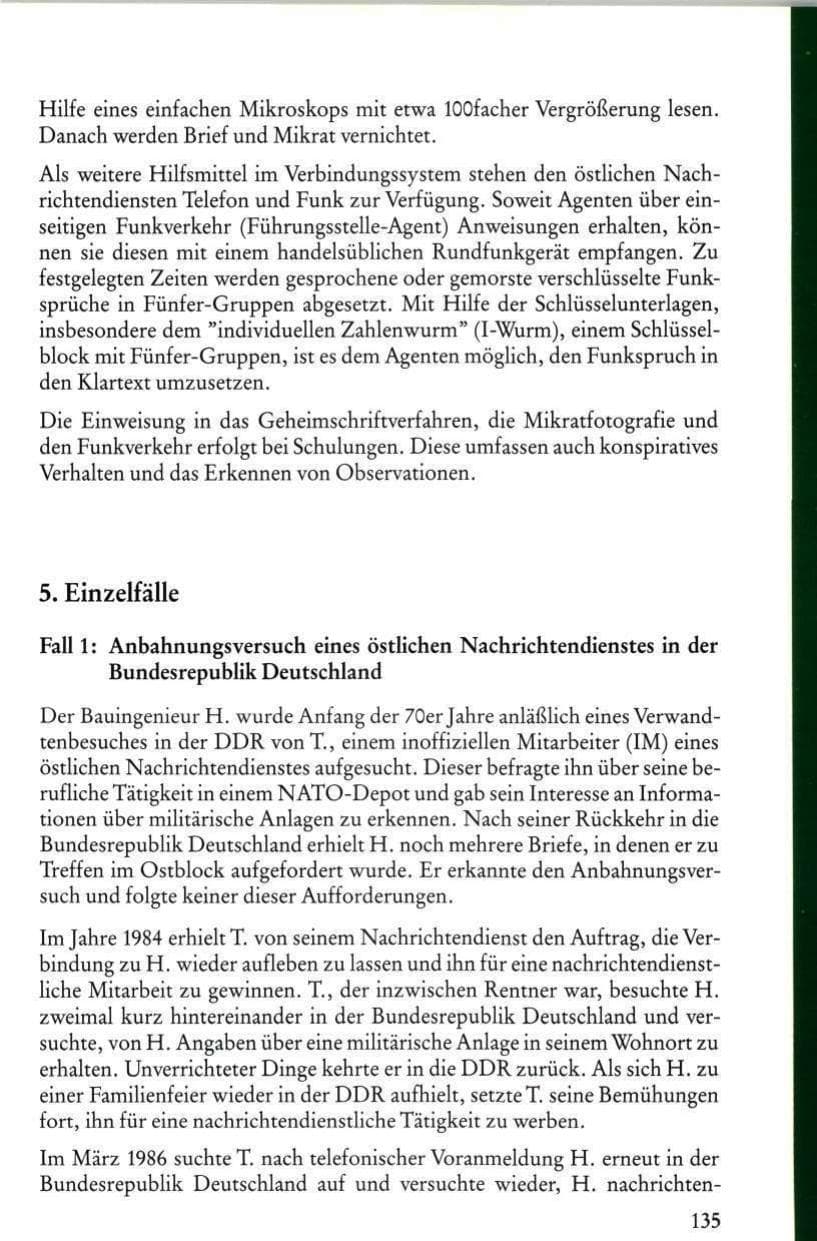 Seite 137 des Verfassungsschutzbericht 1986 Rheinland-Pfalz