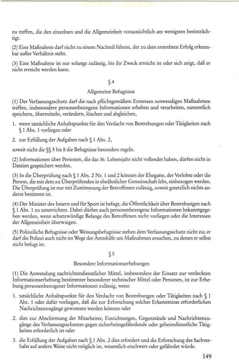 Seite 151 des Verfassungsschutzbericht 1986 Rheinland-Pfalz
