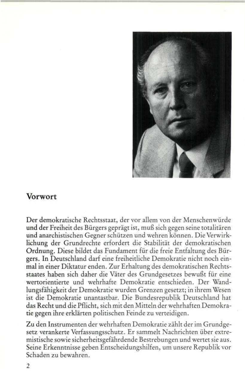 Seite 4 des Verfassungsschutzbericht 1986 Rheinland-Pfalz