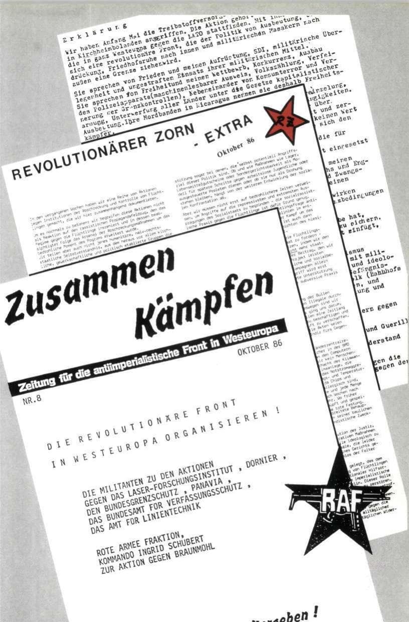 Seite 71 des Verfassungsschutzbericht 1986 Rheinland-Pfalz