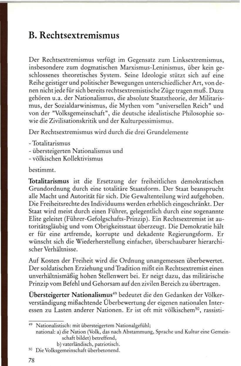 Seite 80 des Verfassungsschutzbericht 1986 Rheinland-Pfalz