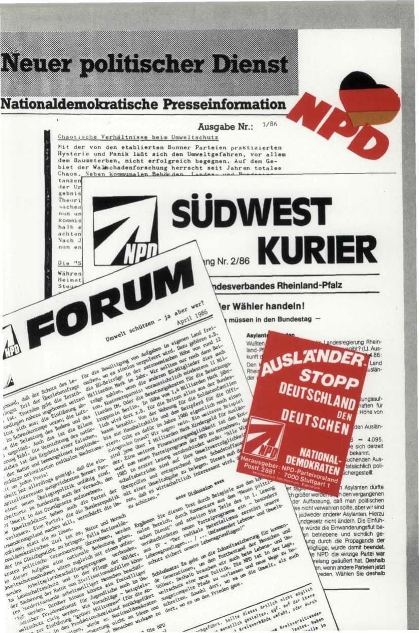 Seite 89 des Verfassungsschutzbericht 1986 Rheinland-Pfalz