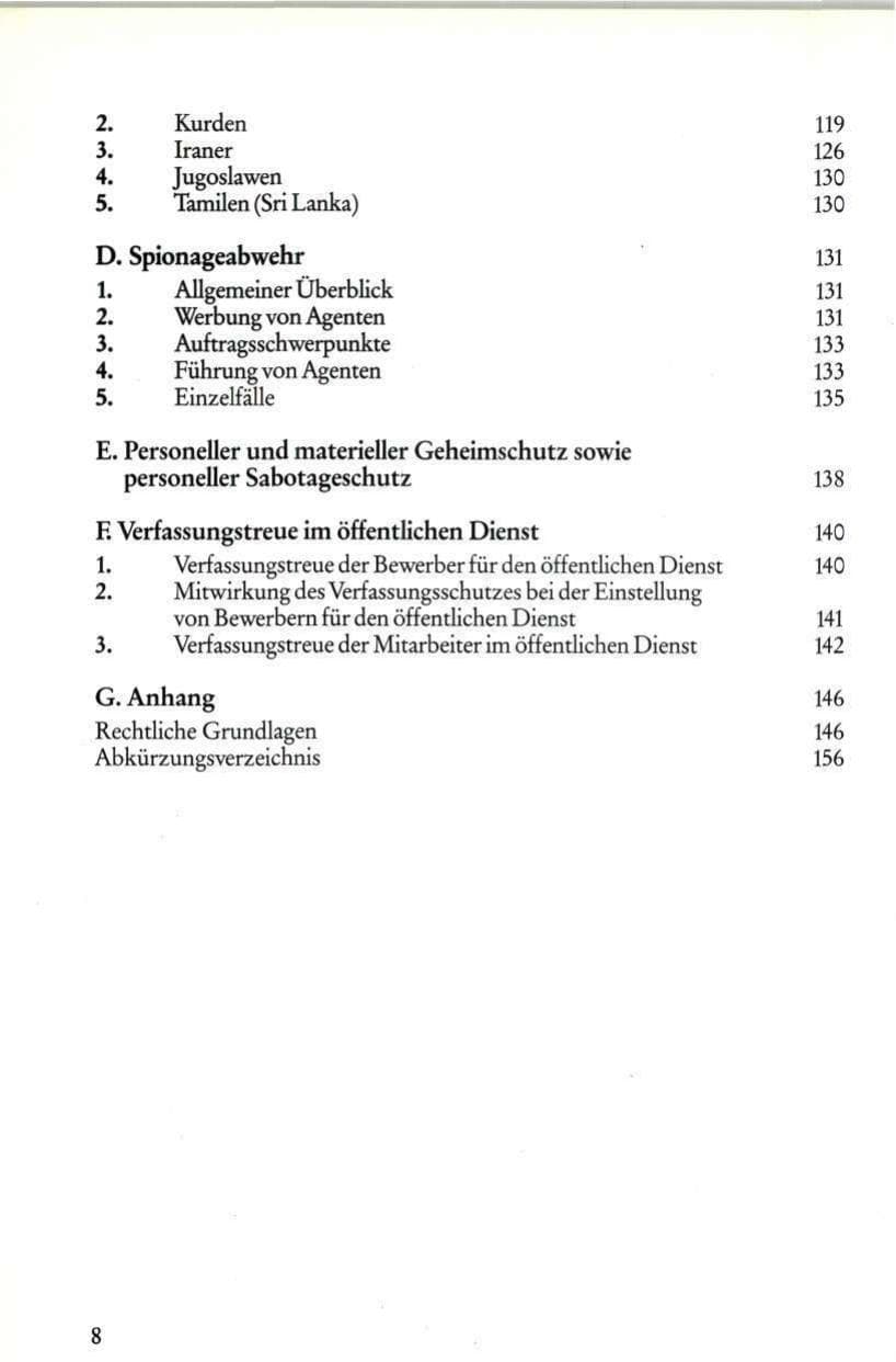Seite 10 des Verfassungsschutzbericht 1986 Rheinland-Pfalz