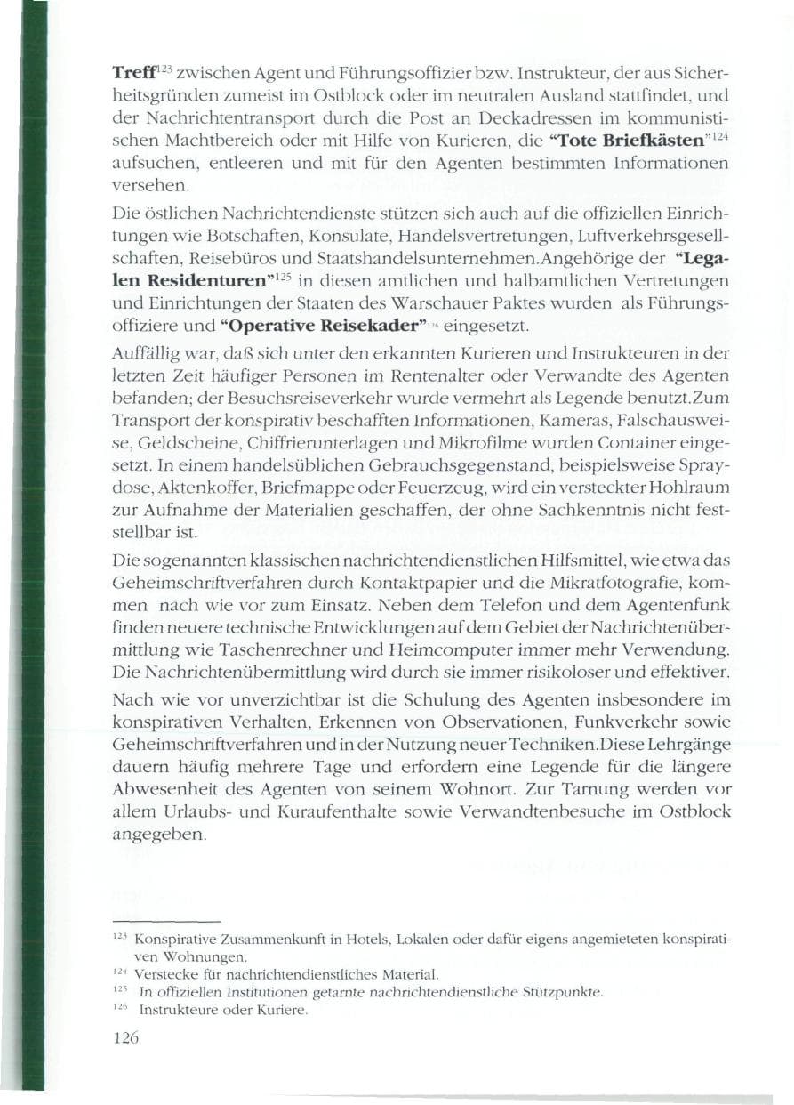Seite 128 des Verfassungsschutzbericht 1988 Rheinland-Pfalz