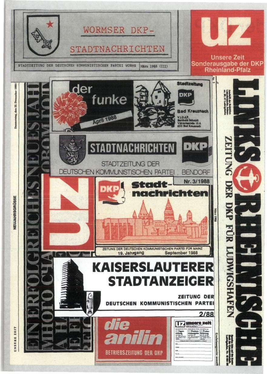 Seite 30 des Verfassungsschutzbericht 1988 Rheinland-Pfalz
