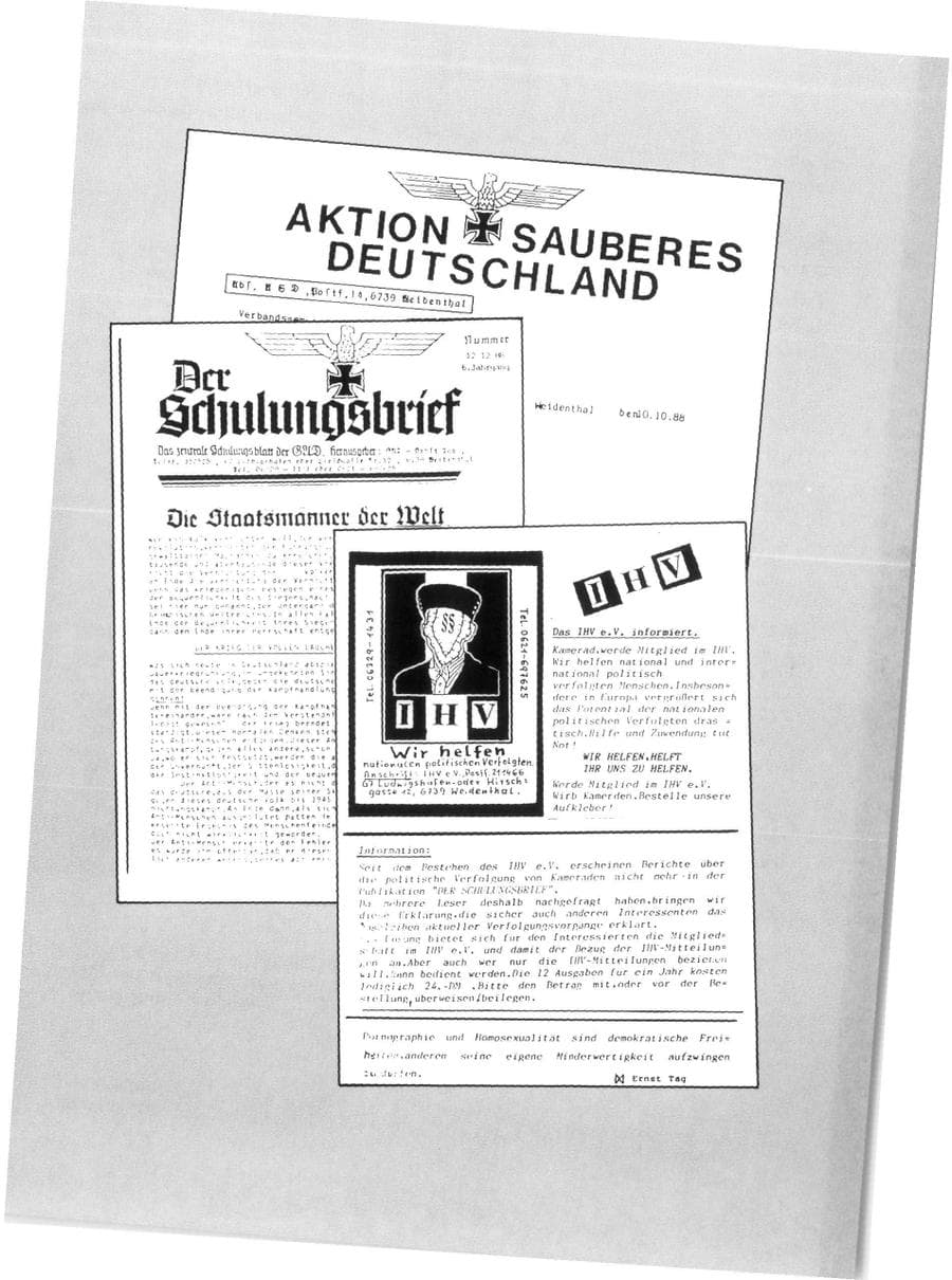 Seite 97 des Verfassungsschutzbericht 1988 Rheinland-Pfalz