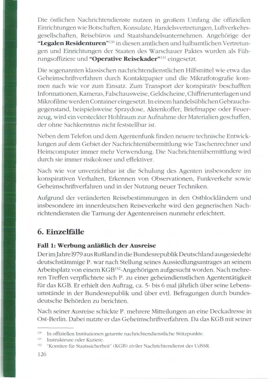 Seite 128 des Verfassungsschutzbericht 1989 Rheinland-Pfalz