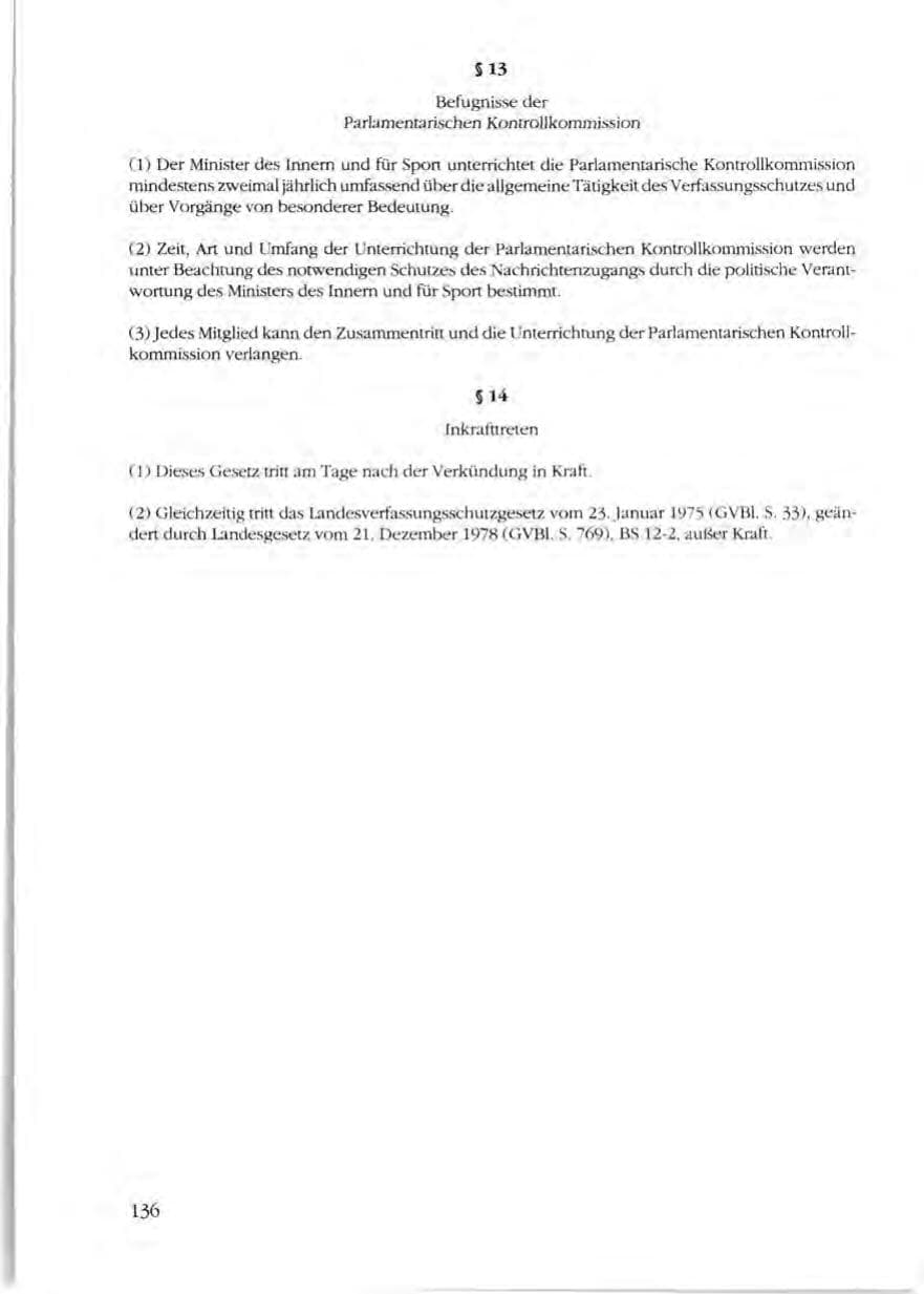 Seite 138 des Verfassungsschutzbericht 1989 Rheinland-Pfalz