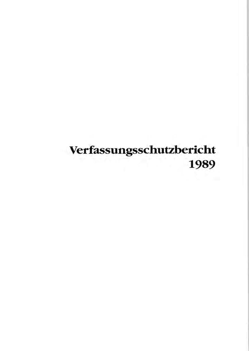 Seite 3 des Verfassungsschutzbericht 1989 Rheinland-Pfalz