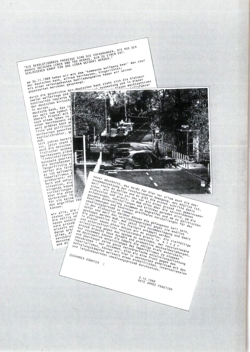 Seite 59 des Verfassungsschutzbericht 1989 Rheinland-Pfalz