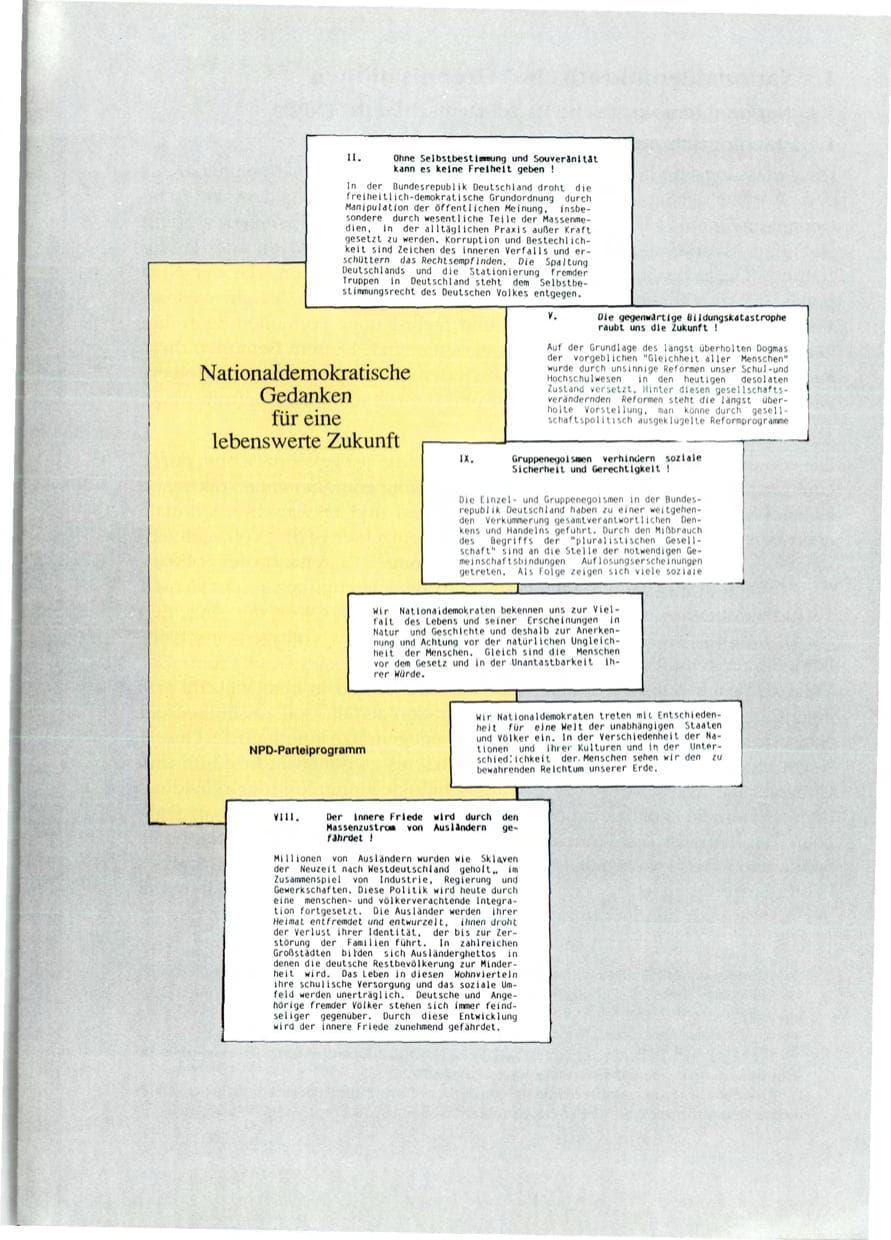 Seite 70 des Verfassungsschutzbericht 1989 Rheinland-Pfalz