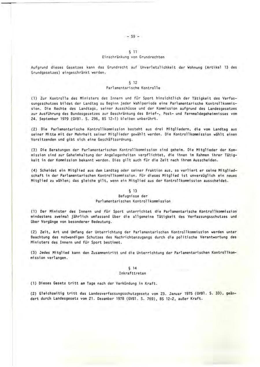 Seite 60 des Verfassungsschutzbericht 1992 Rheinland-Pfalz