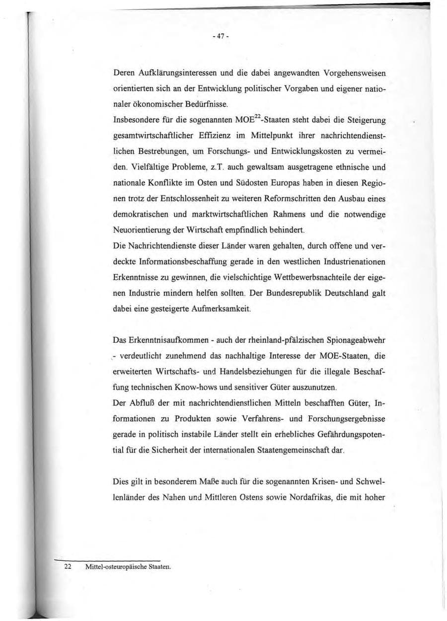 Seite 48 des Verfassungsschutzbericht 1994 Rheinland-Pfalz