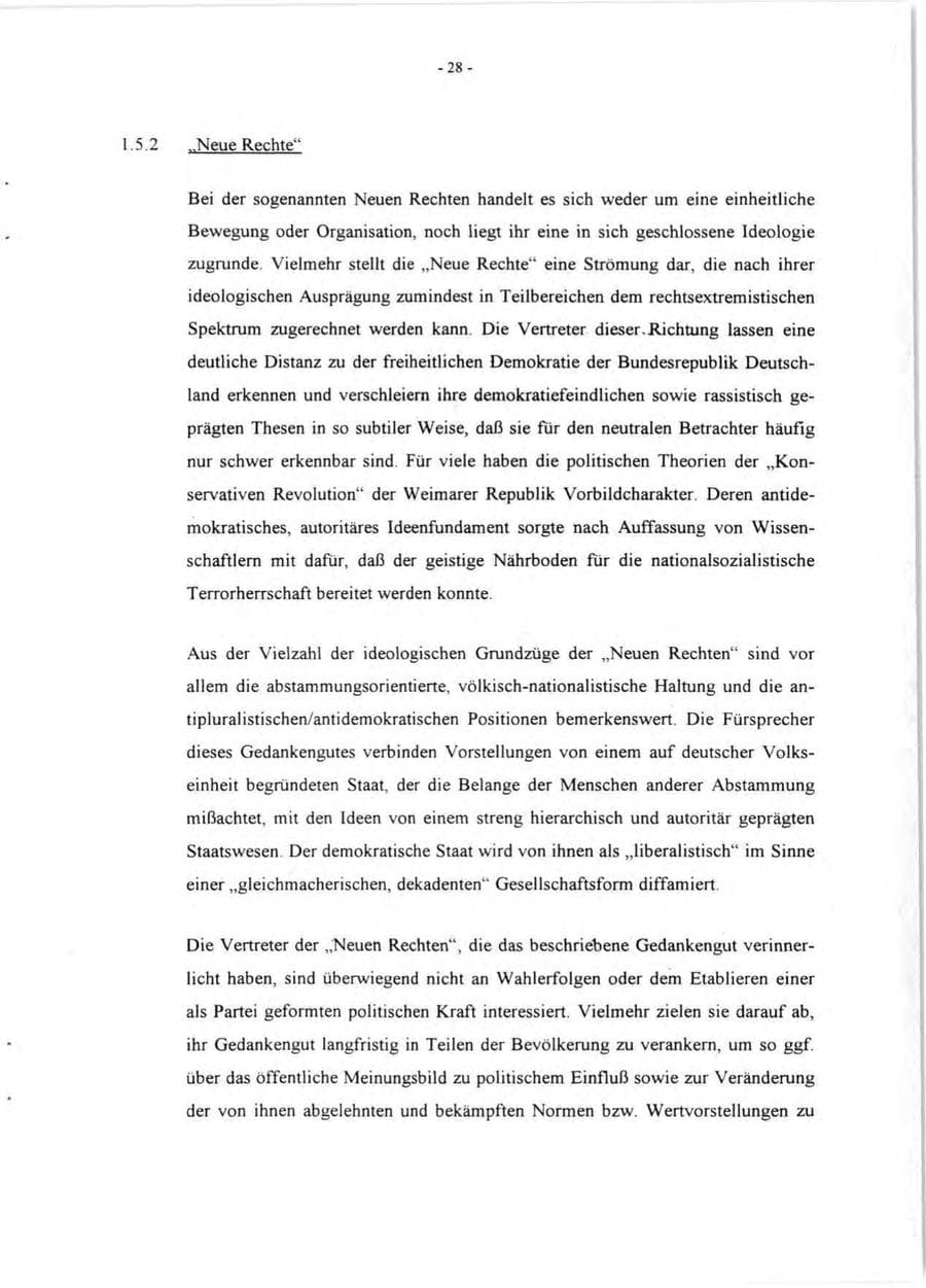 Seite 30 des Verfassungsschutzbericht 1995 Rheinland-Pfalz