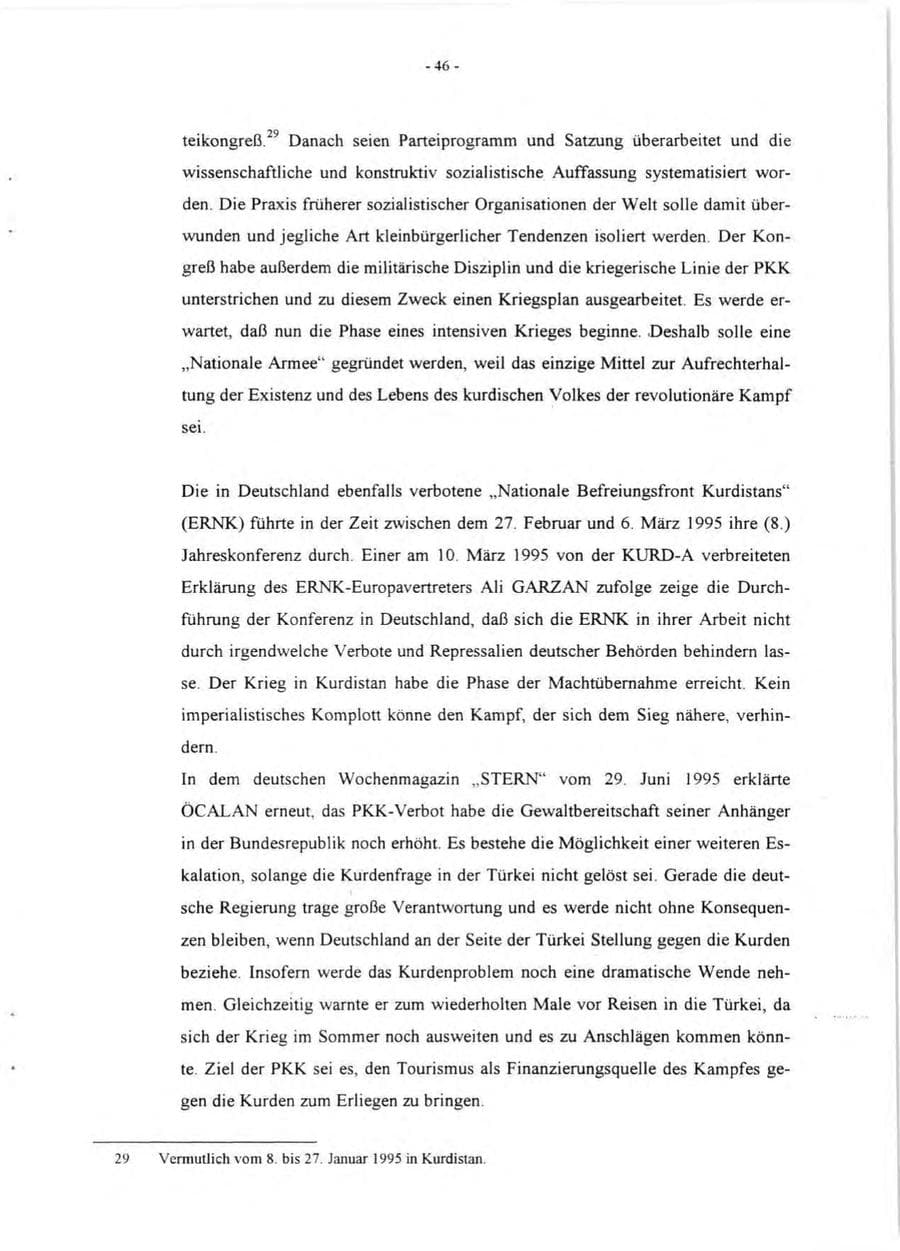 Seite 48 des Verfassungsschutzbericht 1995 Rheinland-Pfalz