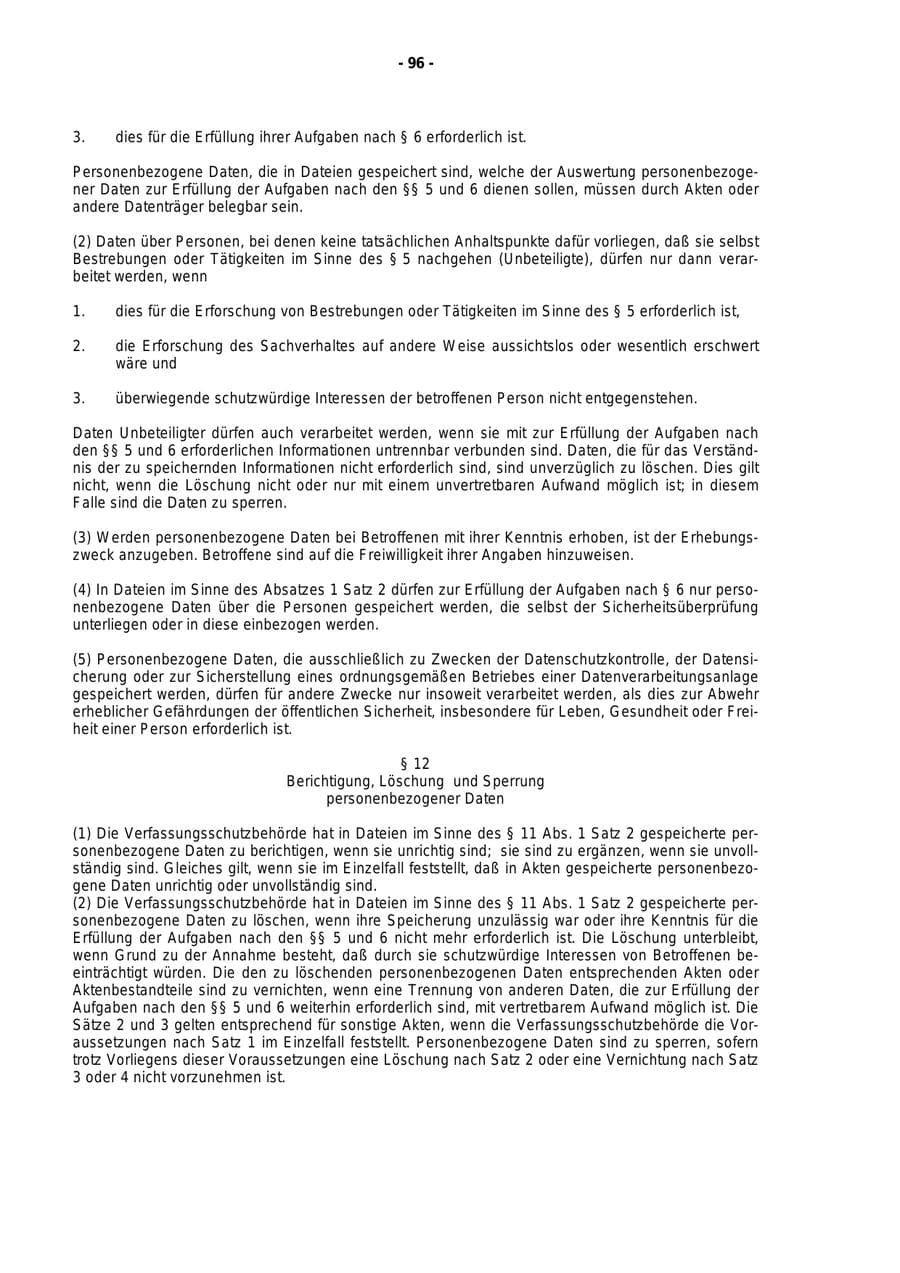 Seite 97 des Verfassungsschutzbericht 1998 Rheinland-Pfalz