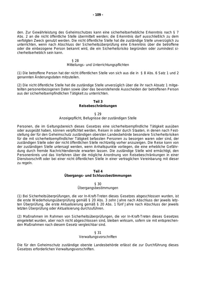 Seite 110 des Verfassungsschutzbericht 1999 Rheinland-Pfalz
