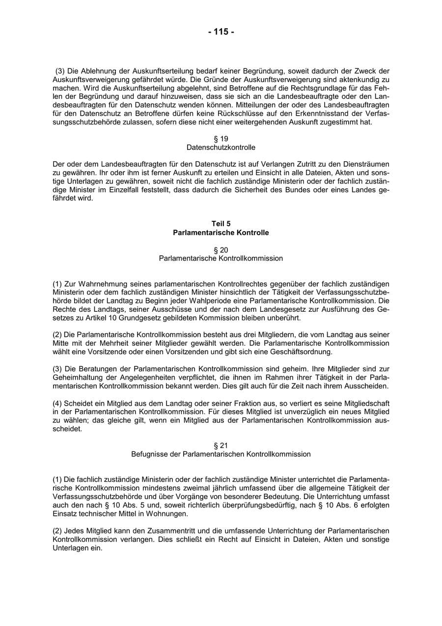 Seite 117 des Verfassungsschutzbericht 2001 Rheinland-Pfalz