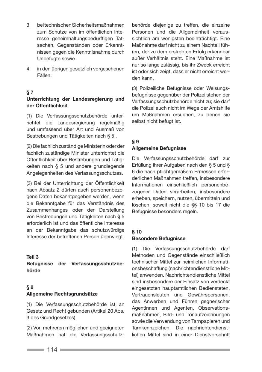 Seite 116 des Verfassungsschutzbericht 2005 Rheinland-Pfalz