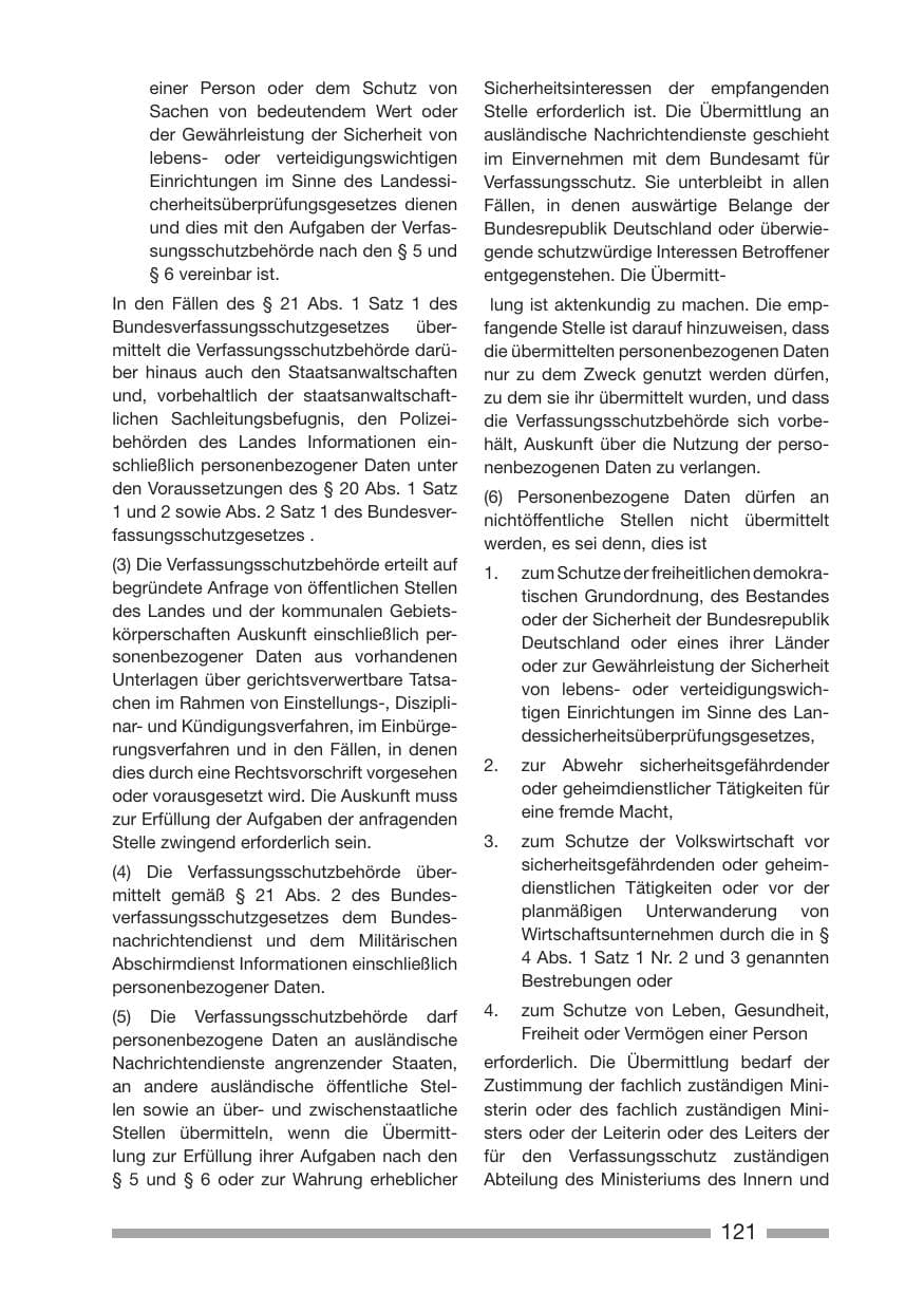 Seite 123 des Verfassungsschutzbericht 2005 Rheinland-Pfalz
