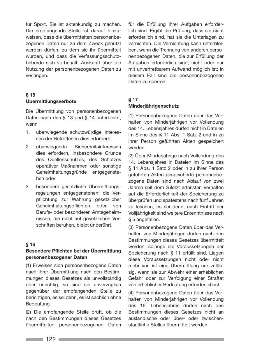 Seite 124 des Verfassungsschutzbericht 2005 Rheinland-Pfalz