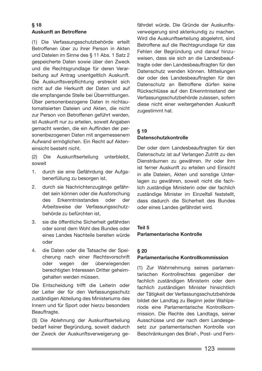 Seite 125 des Verfassungsschutzbericht 2005 Rheinland-Pfalz