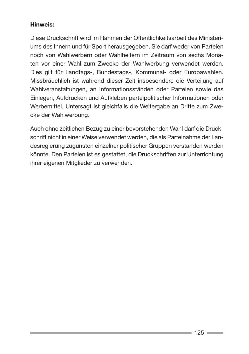 Seite 127 des Verfassungsschutzbericht 2005 Rheinland-Pfalz