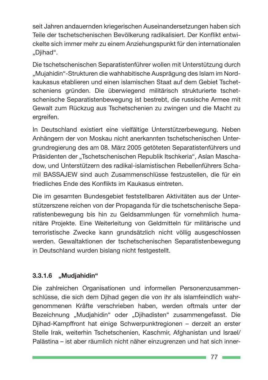 Seite 79 des Verfassungsschutzbericht 2005 Rheinland-Pfalz