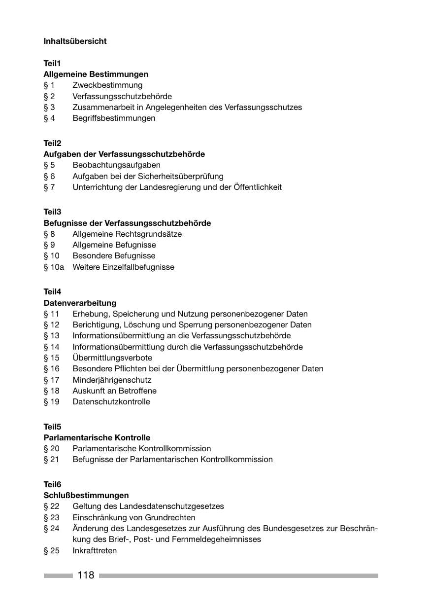 Seite 118 des Verfassungsschutzbericht 2006 Rheinland-Pfalz