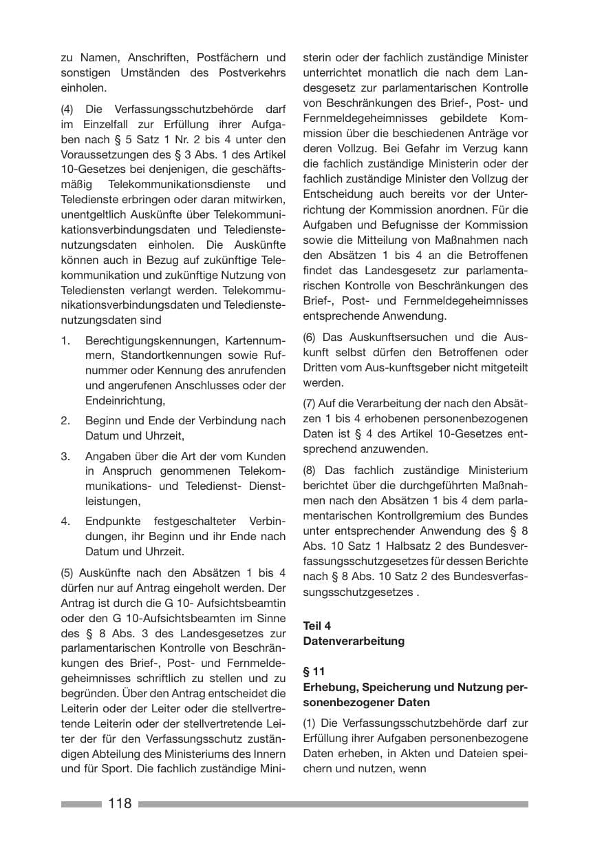 Seite 118 des Verfassungsschutzbericht 2007 Rheinland-Pfalz